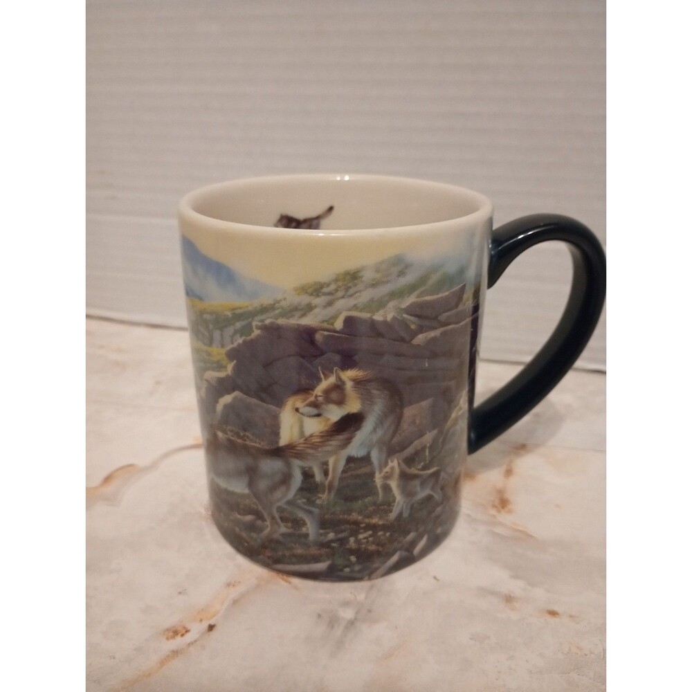 2012 Michael Sieve Family Wolf Pack Coffee Mug Perfect Timing